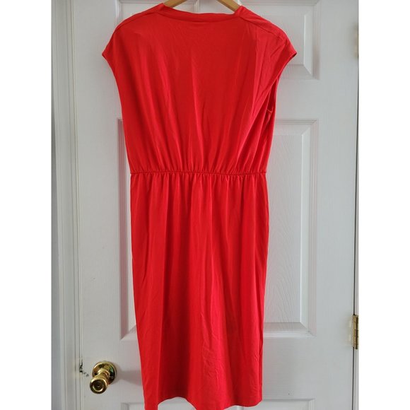 COS Womens Red faux wrap Mini dress size 6 Cocktail Party Holiday - Picture 6 of 7
